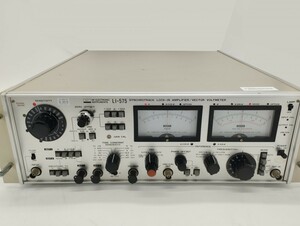 【校正試験成績書付き】LI-575 アナログ シンクロトラック ロックインアンプ　2位相、0.5 Hz～200 kHz　NF回路設計ブロック