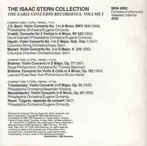 輸 Isaac Stern アイザック・スターン The Early Concerto Recordings, Vol. 1 3CD◆規格番号■SM3K-45952◆送料無料■即決●交渉有_画像6