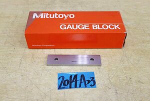 2014A23 Mitutoyo ミツトヨ ゲージブロック 611803-03 150mm 測定