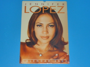 * Western films =2003 year / Jennifer * Lopez [12 sheets ] calendar [ that time thing new goods 