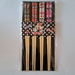 * Disney * Mickey minnie . chopsticks 4 serving tray set 