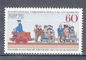 西ドイツ 1979年未使用NH 国際交通展/電気鉄道#1014
