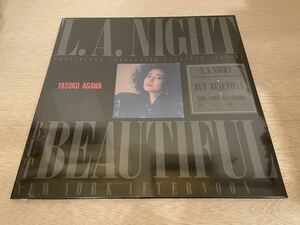 阿川泰子 L.A.NIGHT CLEAR VINYL 未開封シュリンクつき アナログ盤 レコード