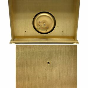 希少 インホフ IMHOF 七宝焼 エナメル 置時計 手巻き アンティーク 美術品の画像3