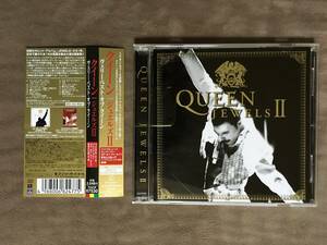 【 送料無料！!・とても希少な帯付の良品商品！】★クイーン ベスト盤◇QUEEN・JEWELSⅡ◇ヴェリー・ベスト・オブ・クイーン◇全16曲収録★