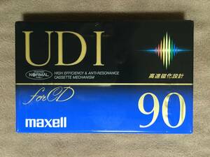 [ free shipping.!!* rare 90 minute tape!* unopened goods.!]* Hitachi mak cell *maxell*UD1 90* normal position *