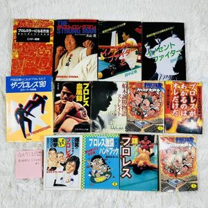 GA712 Professional Wrestling relation publication technology book@13 pcs. set 