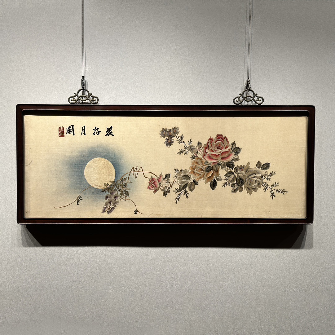 2023年最新】Yahoo!オークション -中国 刺繍画(美術品)の中古品・新品