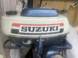 SUZUKI 船外機4馬力 2サイクル 引き取り限定価格 梅雨前限定価格