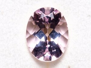 天然モルガナイト ルース 1.704 ct、ソーティング付き、ケース入り