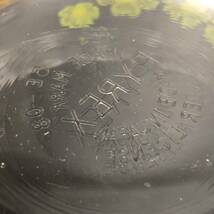 《食器》 ガラス製「PYREX：パイレックス 小ボウル 黄色の花 3個セット」 高さ：約5cm・口：約11.5cm 洋食器：3点_画像10