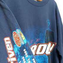 《長袖 / 袖プリント》CHASE NASCAR JEFF GORDON DUPONT24 ロングスリーブ Tシャツ メンズ Lサイズ ルマン24 F1 90s 00s インディ500 _画像6