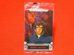 未開封　森永ガンダム　ウエハース 　Gundam　カードトレカ　アンドリュー　S6-007-052