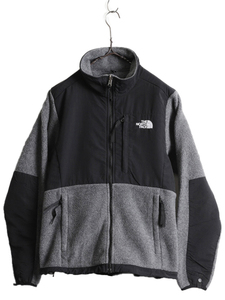 ノースフェイス デナリ ジャケット レディース M / 古着 The North Face アウトドア フリース ナイロン ブルゾン ジャンパー 2トーン 黒 灰