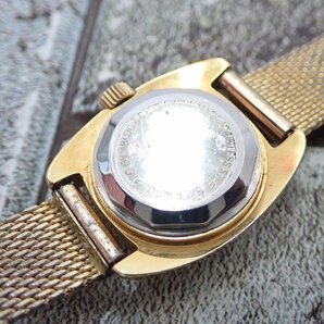 ティアラ TIARA OF SWITZERLAND 11232 手巻き デイト 23mm レディース 腕時計 アンティーク 稼働品の画像7