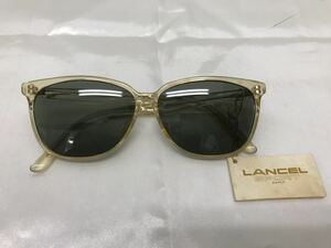 t0519-67☆ 未使用 サングラス LANCEL SPORT PARIS 56□12-145 フルリム ビンテージデザイン デッドストック