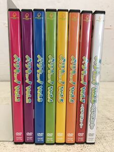 m0831-17★DVD ベリキュー！VOL.1〜8 Berryz工房 ℃-ute 真野恵里菜