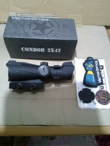 ２倍ドットサイト　VectorOptics(VICTOPTICS) SCRD-03 CONDOR 2x42　実銃対応