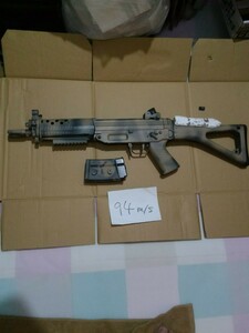 94m/s　マルイ電動ガンSIG552　塗装品　送料込み