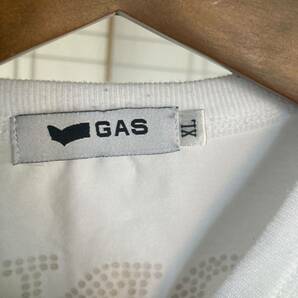 HONDA×GAS ホンダ ガス スパンコール Tシャツ XL 白 ホワイト ディーゼルの画像3