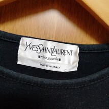 Yves Saint Laurent イヴサンローラン YSLデカロゴ Ｔシャツ_画像7