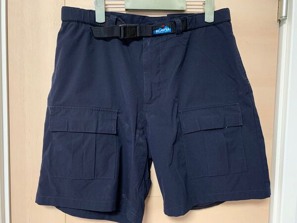 KAVU カブー L ショートパンツ ハーフパンツ エイアンドエフ 濃紺