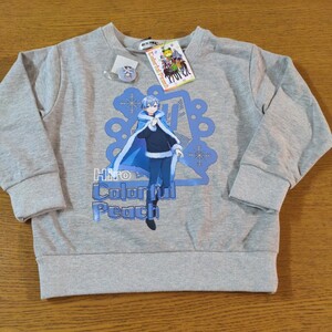 * new goods * colorful pi-chi* long sleeve sweatshirt *120.* for girl * gray *No.1270