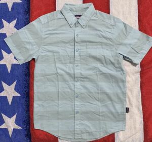 パタゴニア　patagonia 半袖シャツ ボタンダウンシャツ lightweight Bluffside shirts XS