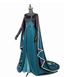 アナと雪の女王2 アナ Frozen2 Frozen Anna コスプレ衣装風(ウィッグ 靴別売り)