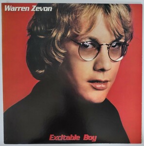 Warren Zevon Excitable Boy/レーベル: Asylum Records 6E-118/1978年米国オリジナル盤ウエストコーストSSW名盤