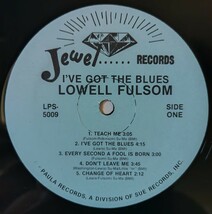 Lowell Fulsom I've Got The Blues/LPS-5009米国盤シュリンク_画像3