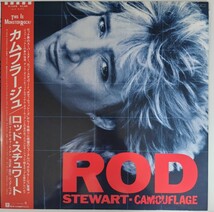 Rod Stewart Camouflage/ロッド・スチュワート/カムフラージュ/帯付き国内盤美品_画像1