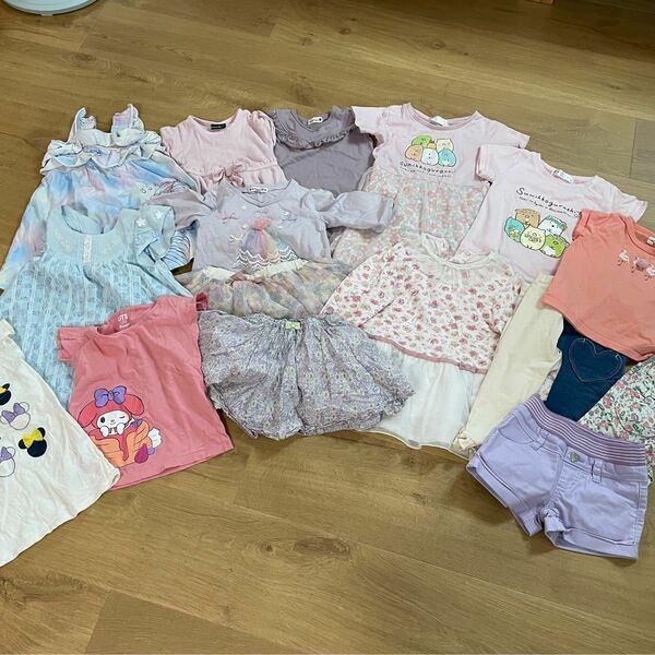 お値下げ！女の子夏服まとめ売り90cm〜110cm