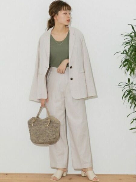 【Sonny Label】リネンジャケット×パンツ セットアップ