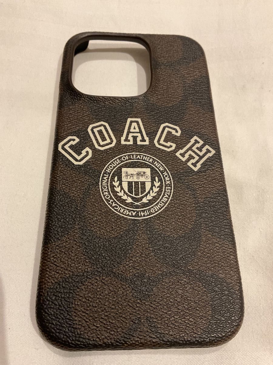 COACH 】コーチ iPhone 14 スマホケース スマホカバー ロゴ