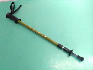 ● mont-bell ALPINE POLE ANTI SHOCK モンベル トレッキングポール アルパインポール アンチショック 杖 登山 1本のみ 中古 ④