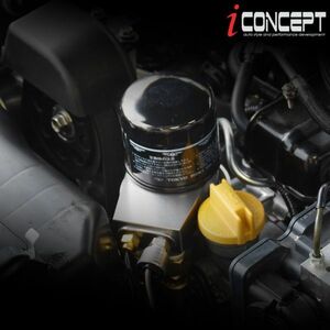 iConcept オイルブロック PRO サンドイッチブロック 86 ZN6 BRZ ZC6 専用 コンパクト 軽量 ICC-067-BK