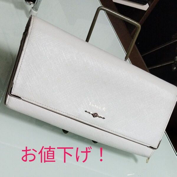 ☆お値下げ☆ Luria4℃ 長財布ホワイトベージュ