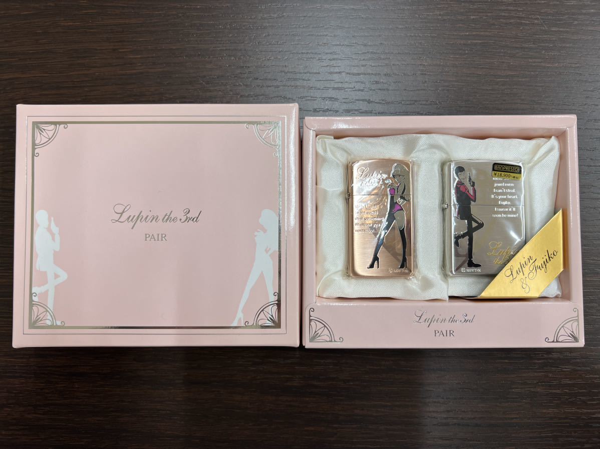 ZIPPO ルパン三世 ルパン 峰不二子 個限定ペアセット シリアル