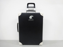 GLOBE TROTTER LOVELESS グローブトロッター ラブレス トロリーケース 18インチ 28L 2輪 キャリーケース スーツケース 黒 機内持ち込み可_画像1