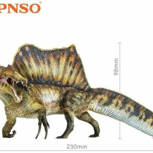 PNSO 35 成長シリーズ スピノサウルス Spinosaurus 肉食 恐竜 動物 フィギュア おもちゃ 模型 恐竜好き 誕生日 プレゼント 完成品 23cmの画像7