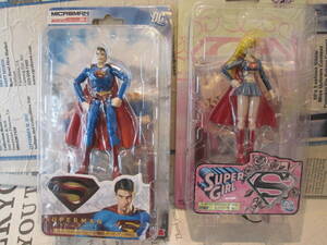 * Microman ~ Superman & Supergirl ~ 2 body set unopened * unused storage goods adjustment 