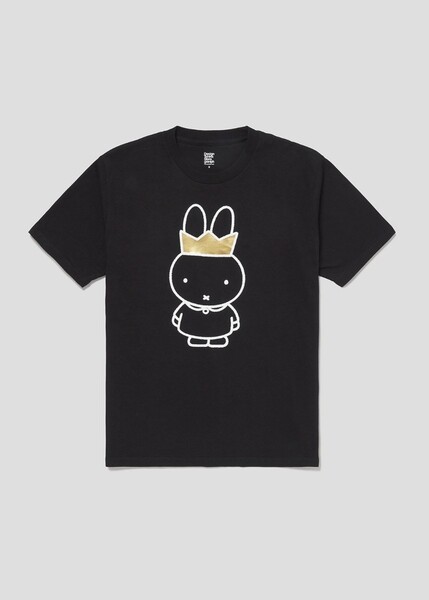 新品未使用!グラニフ ミッフィー クラウン ブラック Tシャツ Mサイズ メンズ