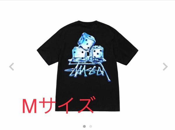 ステューシー メルテッド Tシャツ "ブラック"