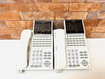 【即決】 NEC 24ボタンカラーIP多機能電話機 ITK-24CG-1D(WH) 8台セット　W2182011_画像3