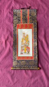 仏画 仏教美術 掛軸 携帯用十三仏