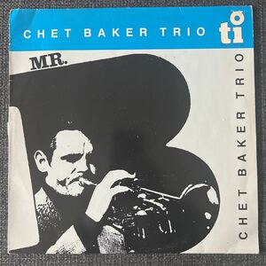 オランダオリジナル　chet baker MR.b チェットベイカー　LP レコード