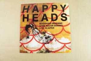 ★見本盤★　HAPPY　HEADS　忌野清志郎　KIYOSHIRO　IMAWANO　WTP-80204　★動作未確認★　