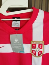 サッカー　セルビア代表　2010/2011　オーセンティックユニフォーム Sサイズ 新品 未使用 タグ付き _画像2