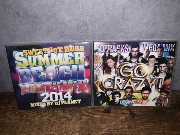 Summer Beach Party Mix & Go Crazy EDM THE BEST BEST 2枚セット
